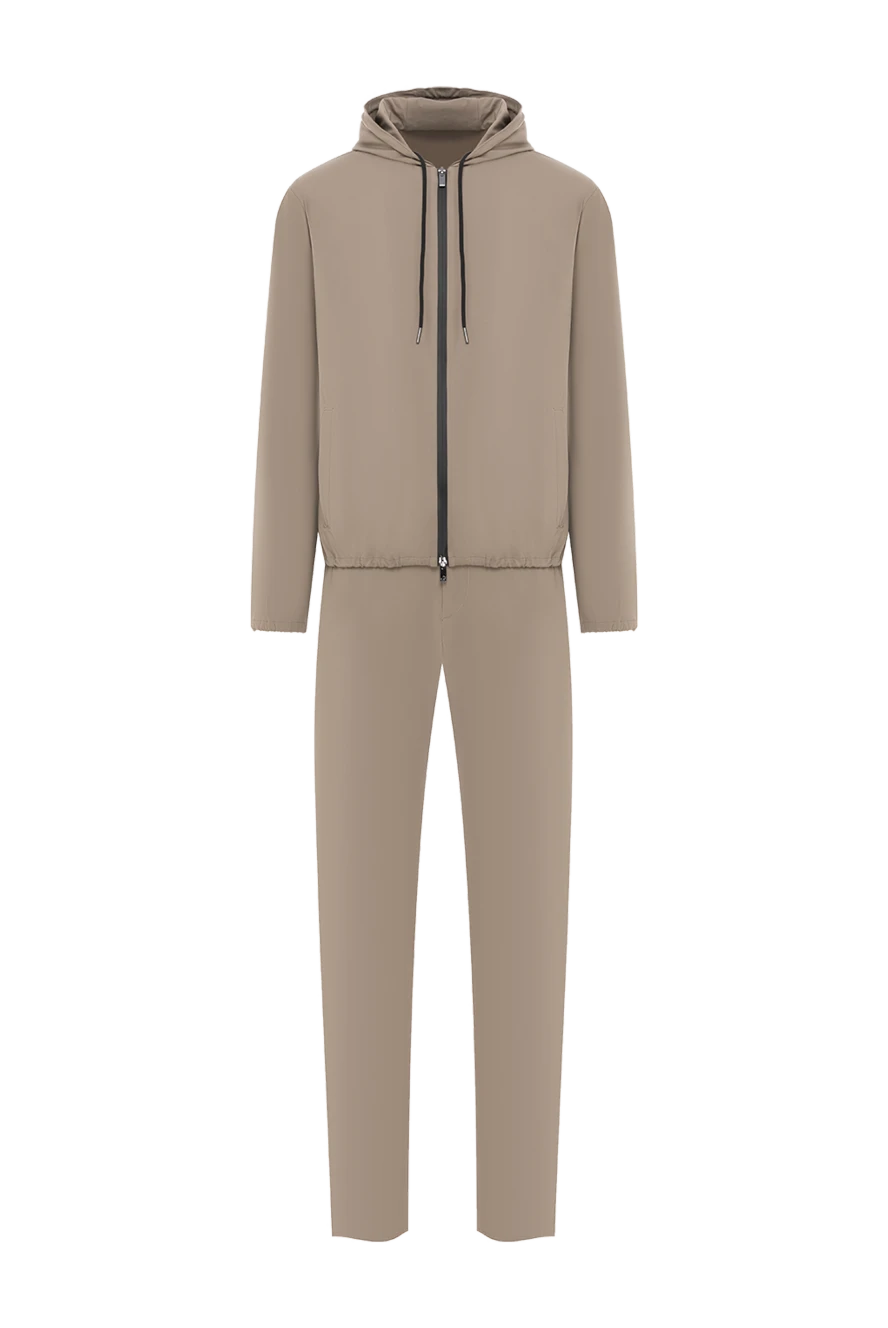 Tombolini beige tracksuit with hood 186174 - photo 1