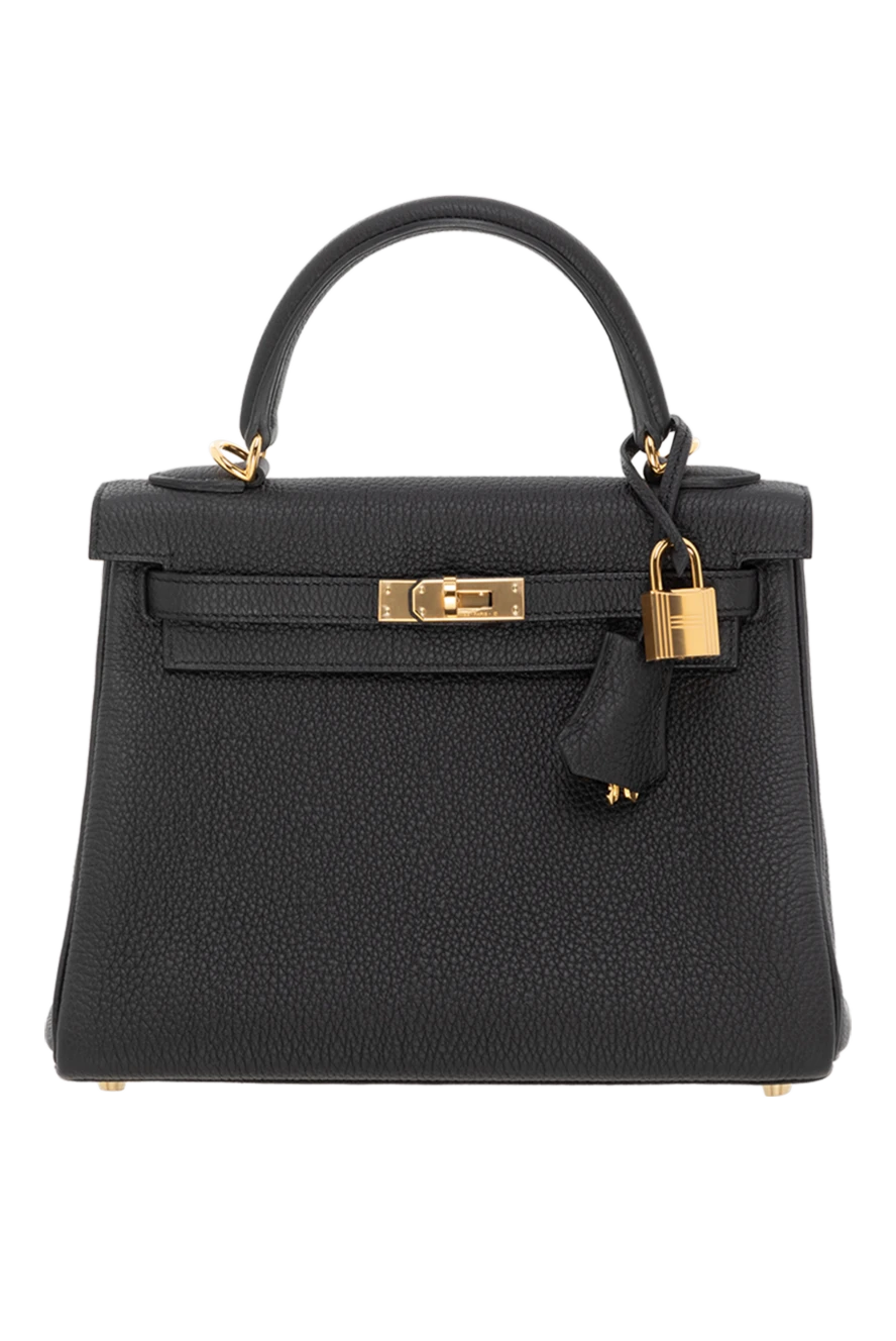 Hermes сумка hermes kelly retourne 28 із золотою обробкою зі шкіри того 186237 - фото 1