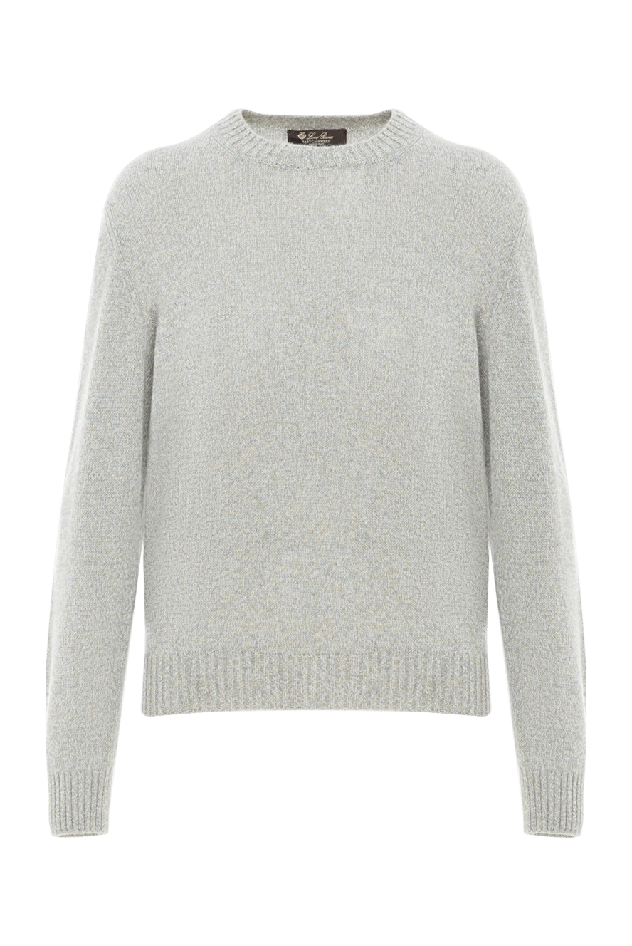 Loro Piana джемпер cellio crewneck із кашеміру зелений жіночий 186369 - фото 1