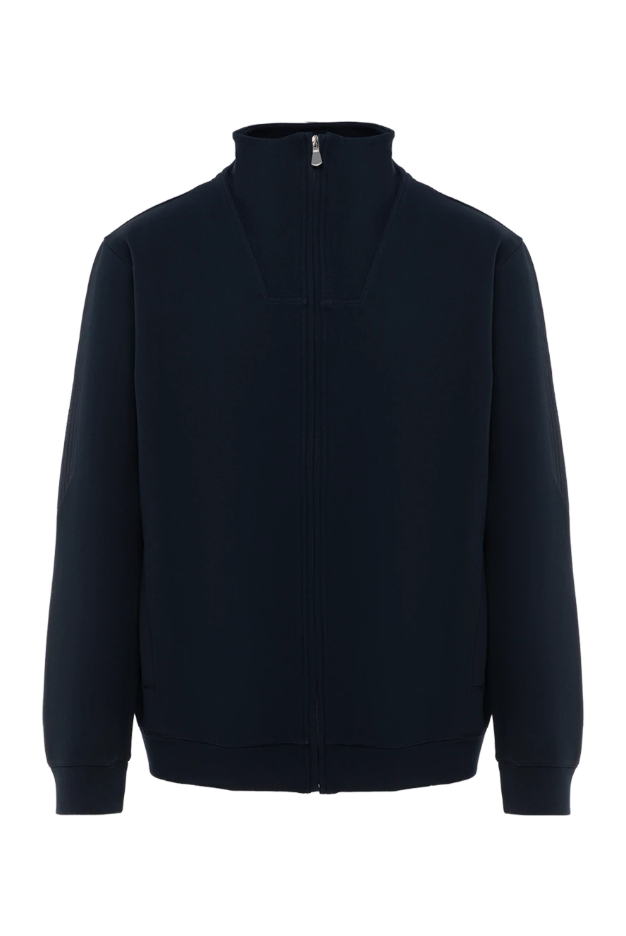 Corneliani men's blue sports jacket with zipper 186641 - photo 1