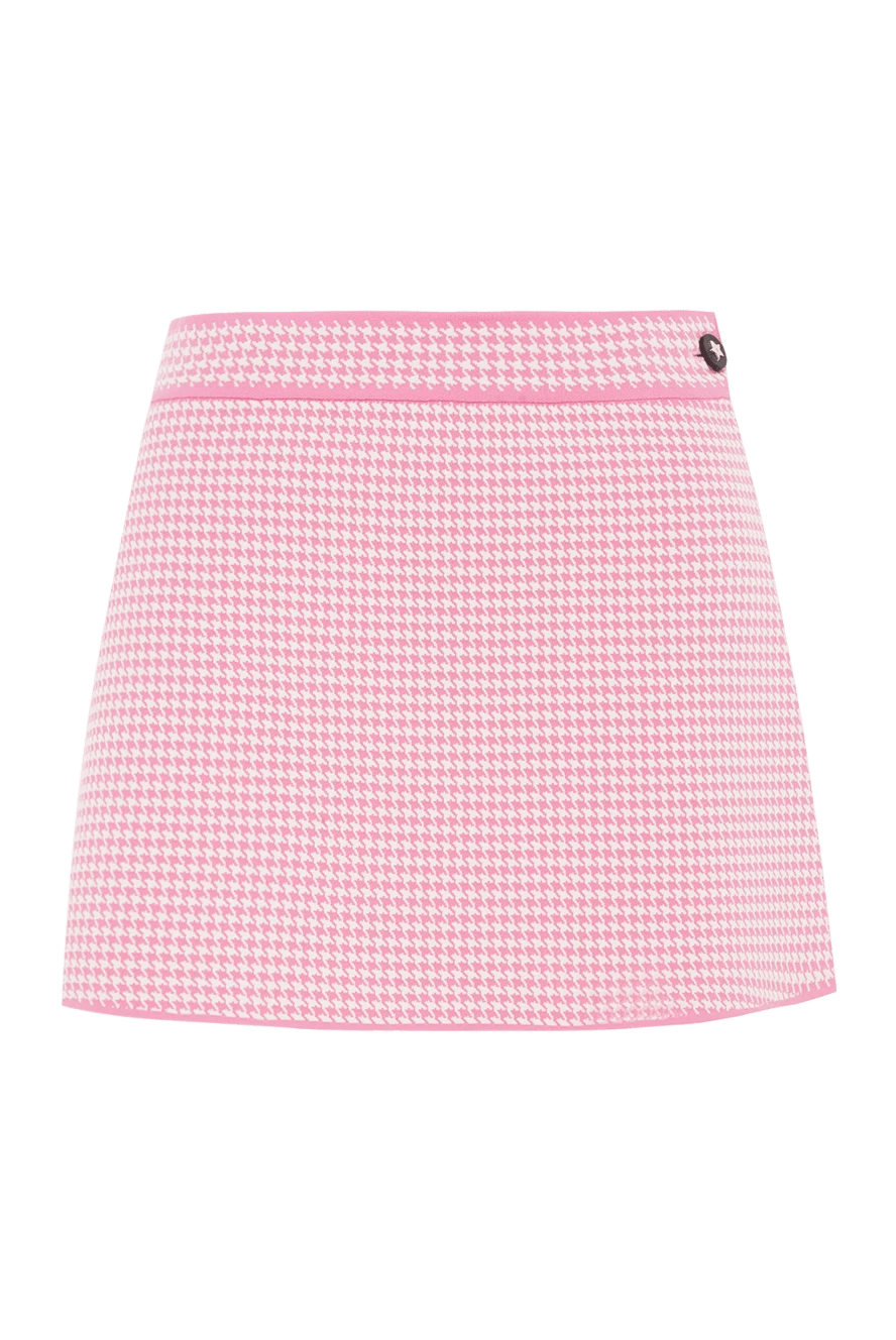 Dior pink gingham mini skirt 187057 - photo 1