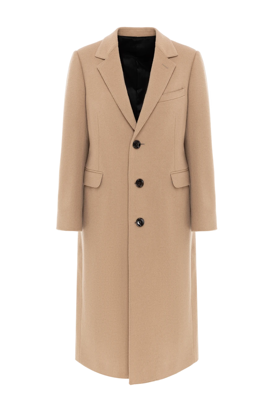 Celine chesterfield coat made of camel fabric, beige for women 187128 - photo 1