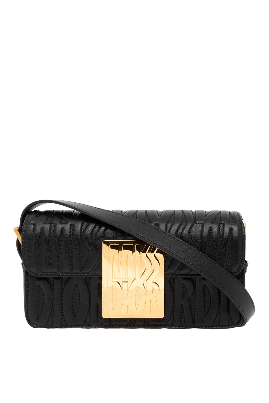 Dior miss envelope bag in quilted calfskin black women's 187334 - photo 1