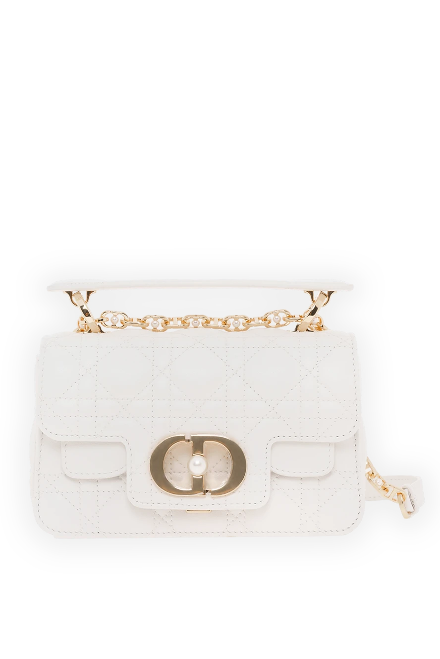Dior mini jolie bag with top handlelatte calfskin 187337 - photo 1