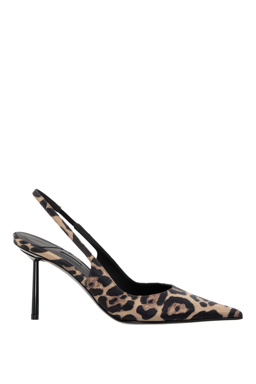 Le Silla bella leopard print satin heels 187646 - photo 1