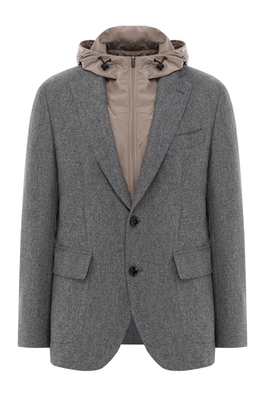 Lubiam gray men's wool jacket 187717 - photo 1