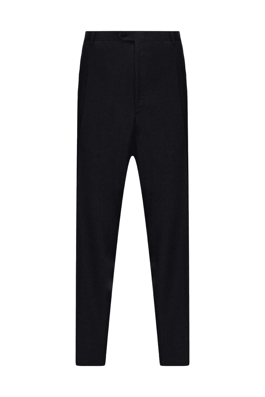 Brioni black wool pants for men 977581 - photo 1