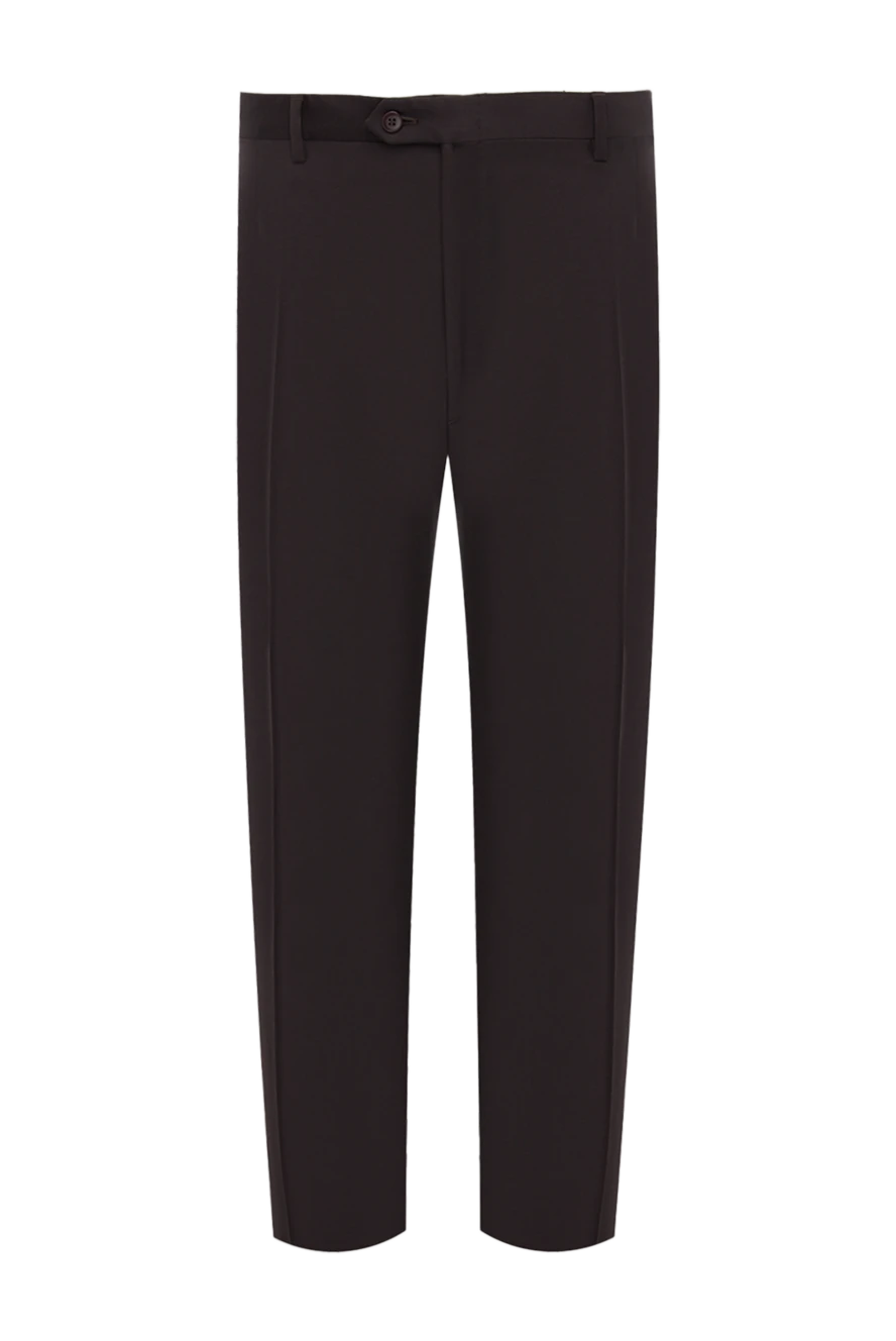 Brioni gray wool pants for men 983640 - photo 1