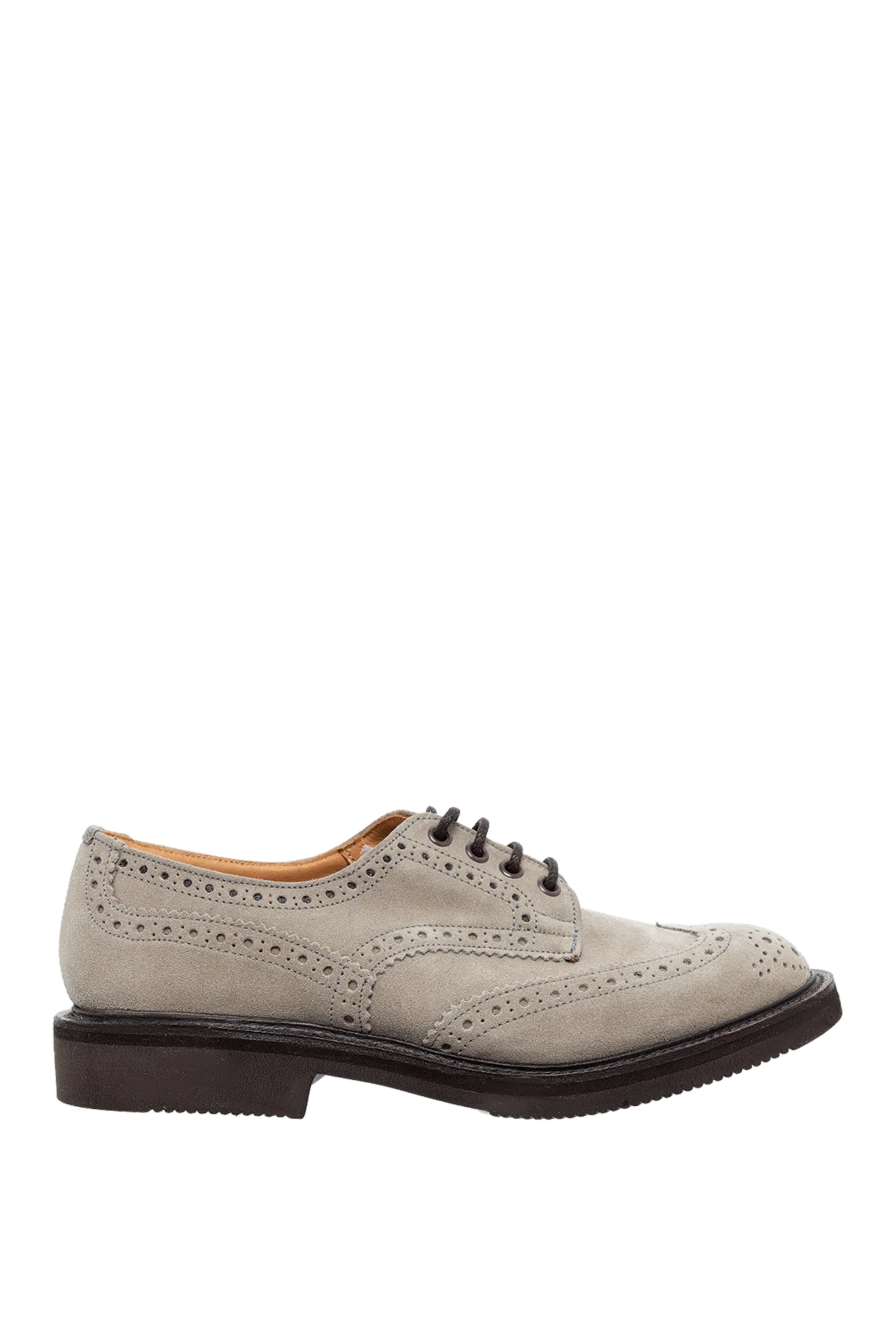 Tricker`s men's shoes made of gray suede 991090 - photo 1