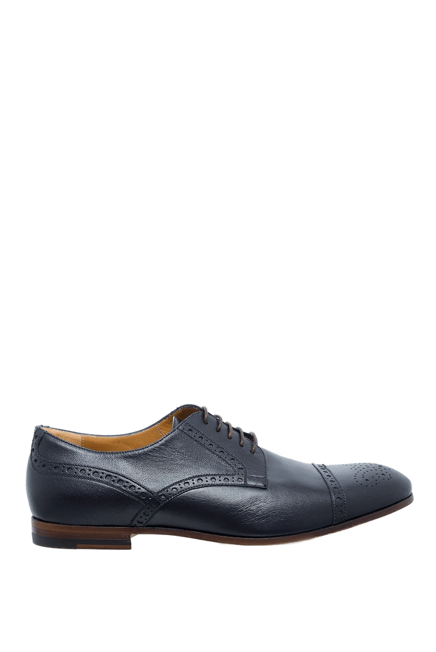 Gucci туфли мужские из кожи черные 997267 - фото 1