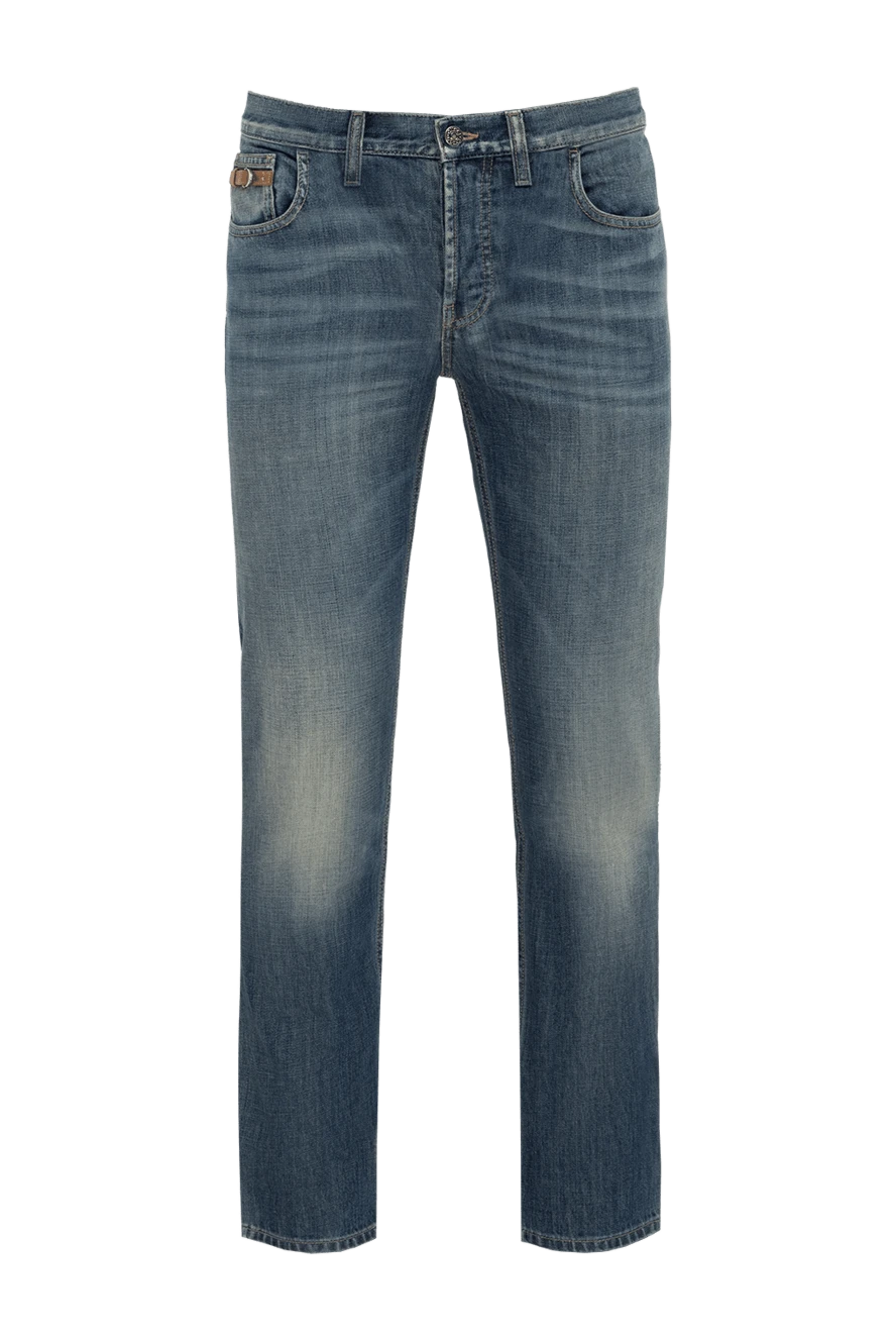 Gucci джинсы из хлопка синие мужские 999918 - фото 1