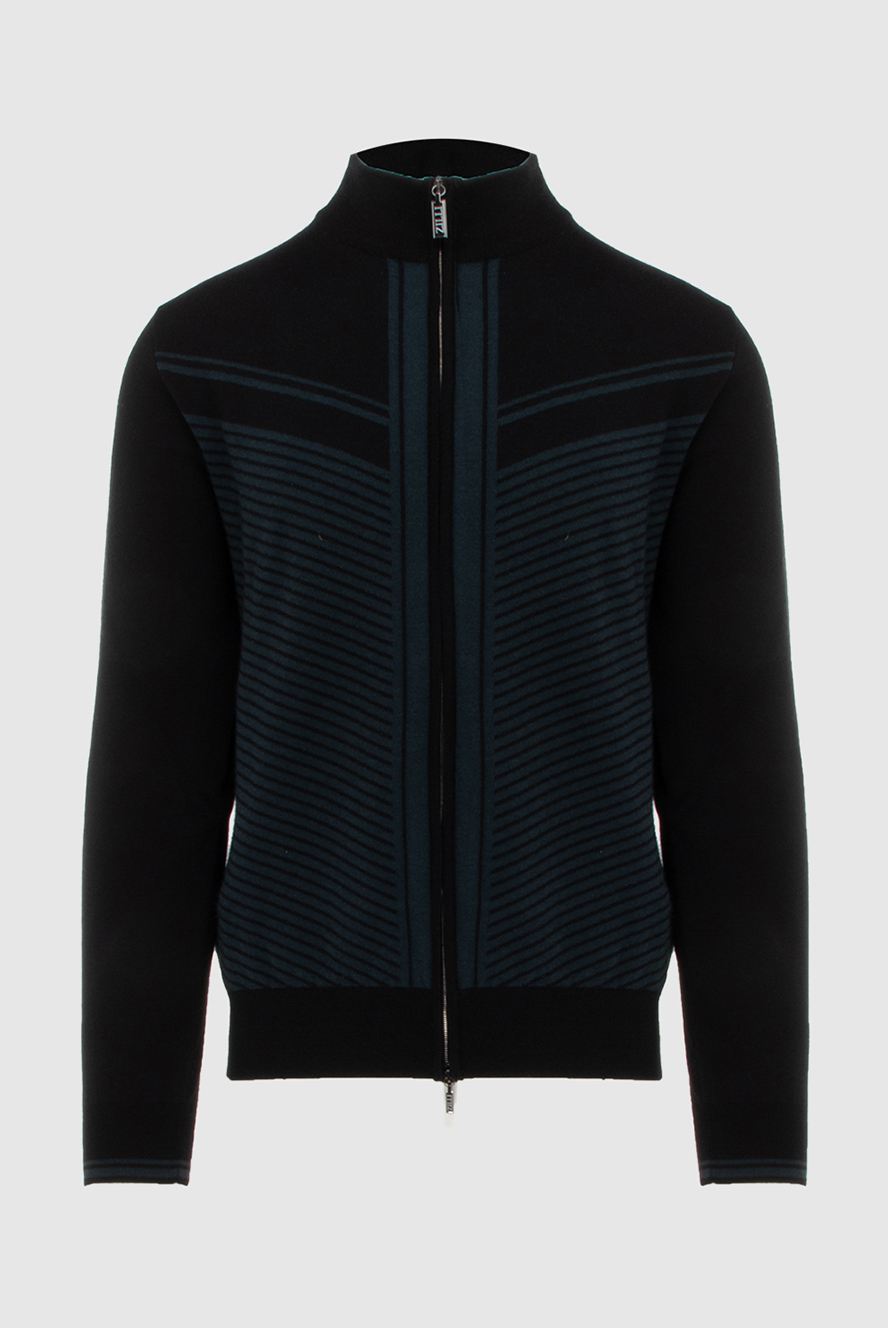 bollinger 720 ×2本　mens Zilli кардиган из шерсти и шелка черный мужской 171787 — Мужские