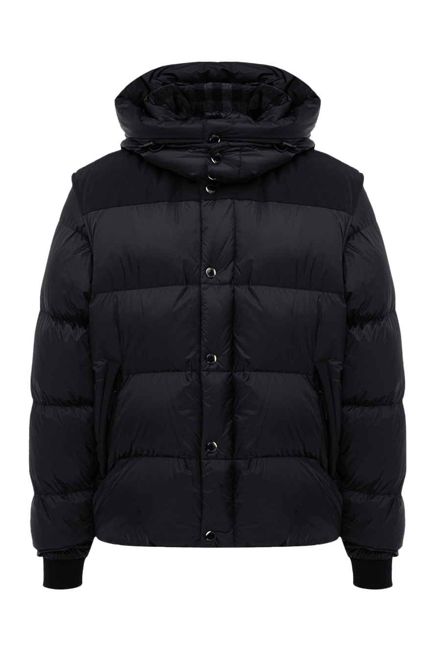 Burberry пуховик из полиамида черный мужской 175231 — Мужские