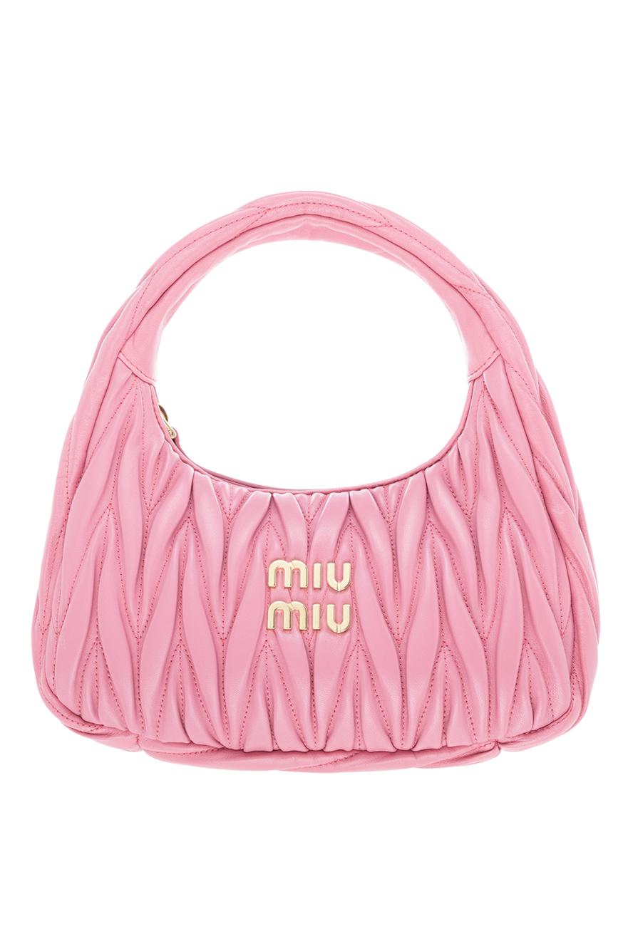 Miu Miu сумка из кожи женская розовая розовая 176434 — Женские