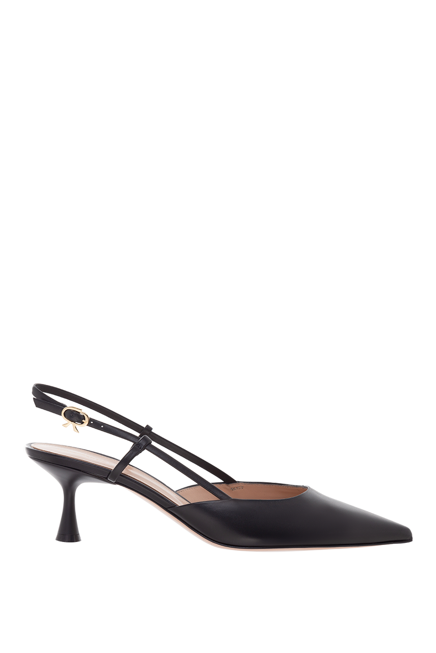 Gianvito Rossi женские туфли на изящном каблуке с открытой пяткой