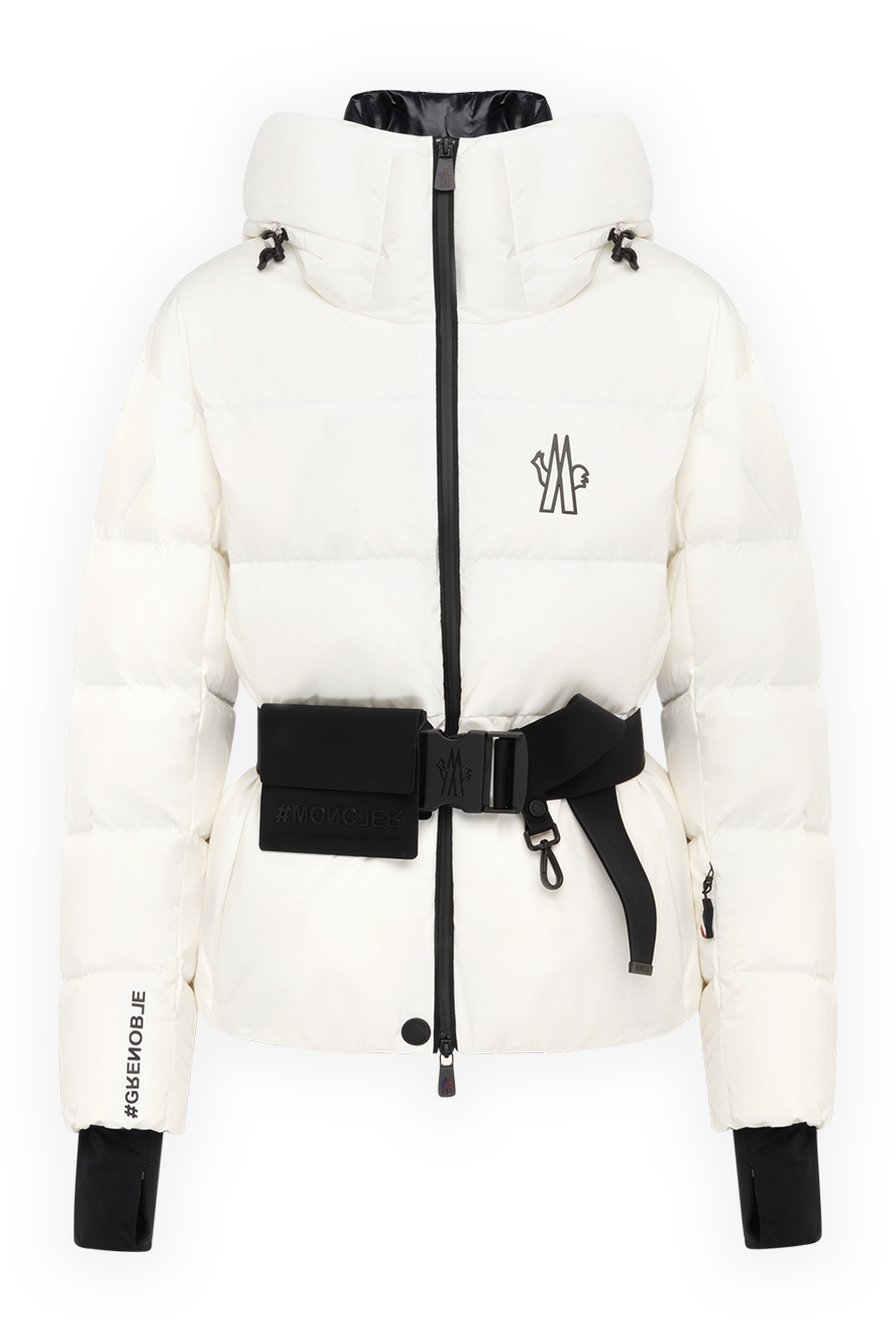 Moncler пуховик bouquetin женский белый белый 180587 — Женские