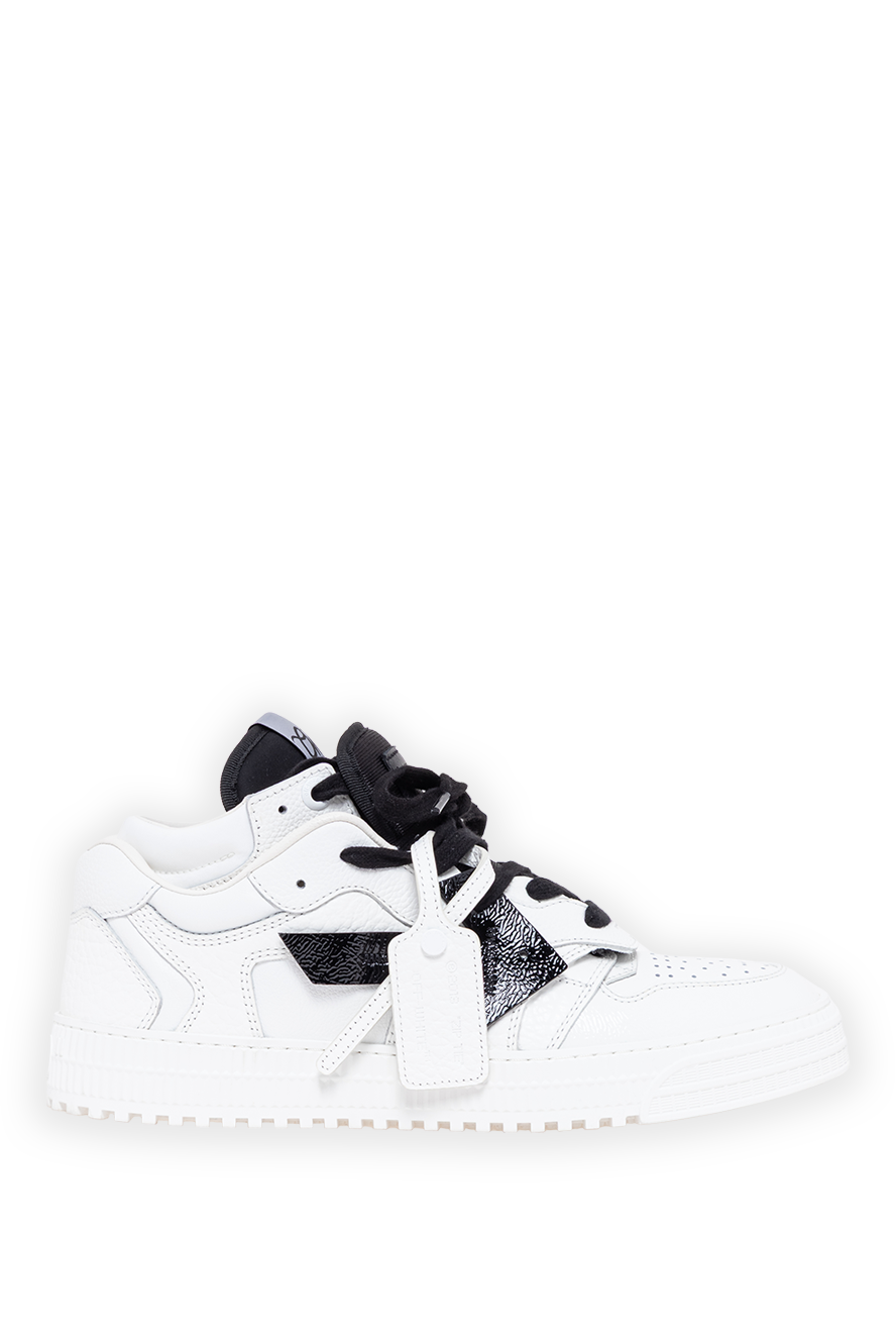 Off-White мужские высокие кроссовки off-court 3.0 из кожи со